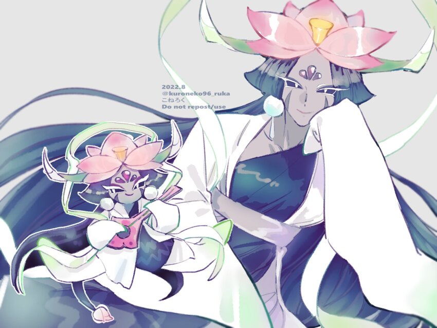 1girl, 2022, bass_guitar, black_dress, black_hair, black_sclera, breasts, closed_mouth