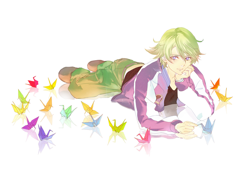 10s, 1boy, blonde_hair, ivan_karelin, jacket, letterman_jacket, male_focus, naoki_(naifuku_jelly)