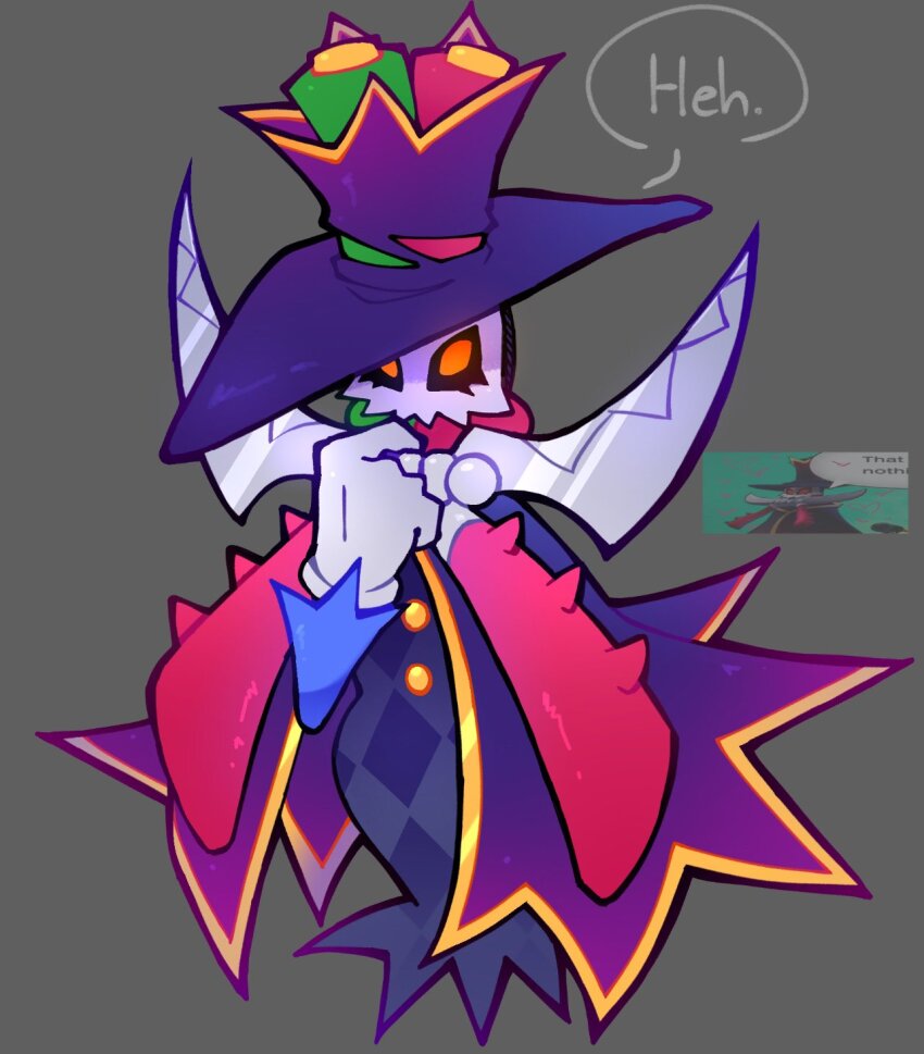 alteredeq, cape, gloves, grey_background, hat, highres, looking_at_viewer, mario_&amp;_luigi:_brothership