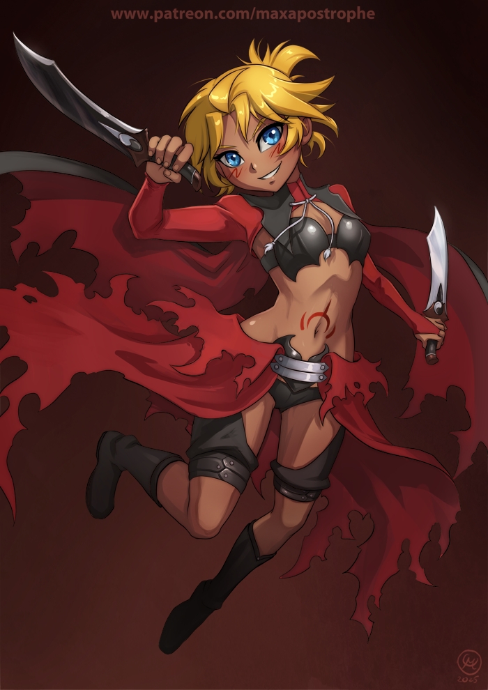 1girl, black_boots, black_bra, black_panties, blonde_hair, blue_eyes, boots, bra