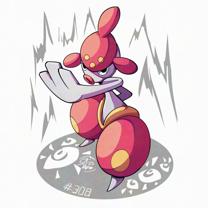 full_body, gen_3_pokemon, looking_at_viewer, medicham, mistray-art, nintendo, pokemon, pokemon_(creature)