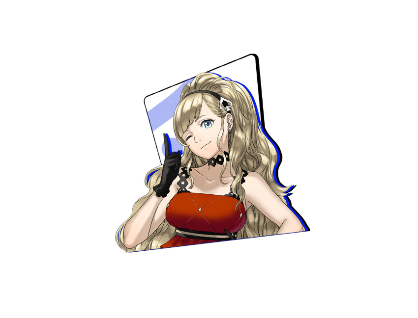 1girl, blonde_hair, dress, game_cg, kozaki_yuusuke, long_hair, m_hold’em, official_art