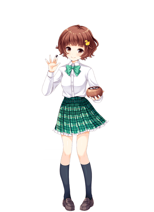 1girl, bird_hair_ornament, black_socks, board_game, bow, bowtie, brown_eyes, brown_hair