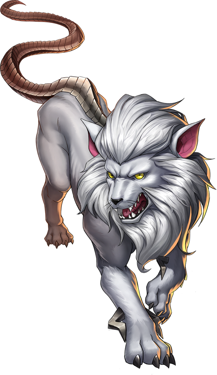 artist_request, black_eyes, cerberus_(megami_tensei), colored_sclera, demon_(megami_tensei), no_humans, official_art, open_mouth