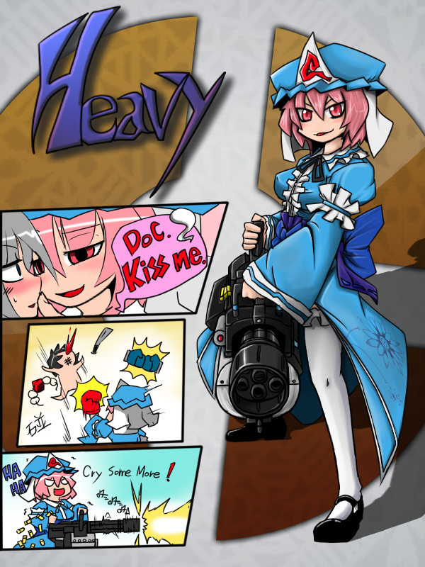 3girls, bloodycat, blush, boxing_gloves, breasts, cosplay, covered_erect_nipples, female_focus