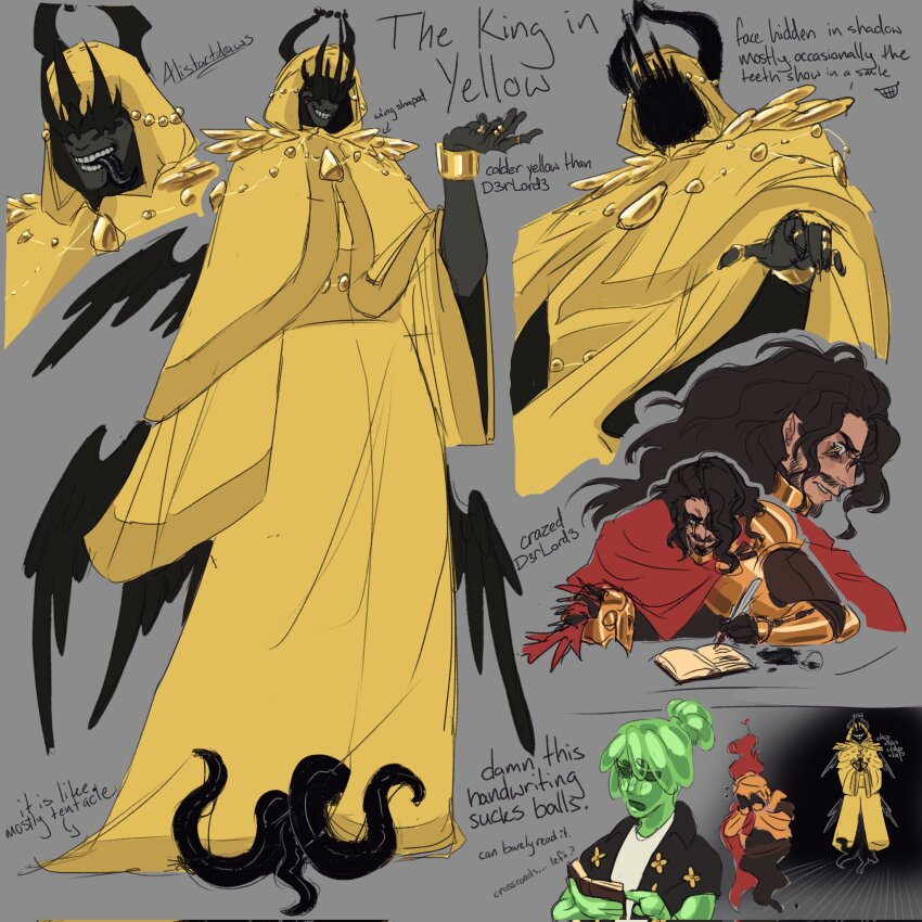 1other, 2boys, alistartdraws, armor, averythemayo, bags_under_eyes, bangle, black_hair