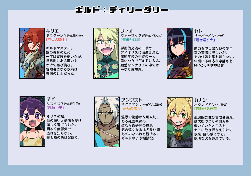 animal_ear_fluff, animal_ears, black_hair, blonde_hair, cestus_(sekaiju), cestus_2_(sekaiju), check_translation, dragoon_(sekaiju)