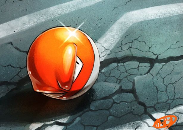 1other, black_eyes, commentary_request, crack, cracked_road, day, furrowed_brow, gen_1_pokemon