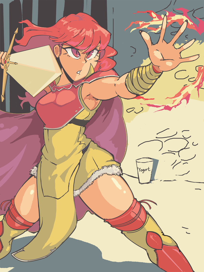 armor, armpits, armwrap, breastplate, cape, celica_(fire_emblem), celica_(warrior_princess)_(fire_emblem), davewaterfalls