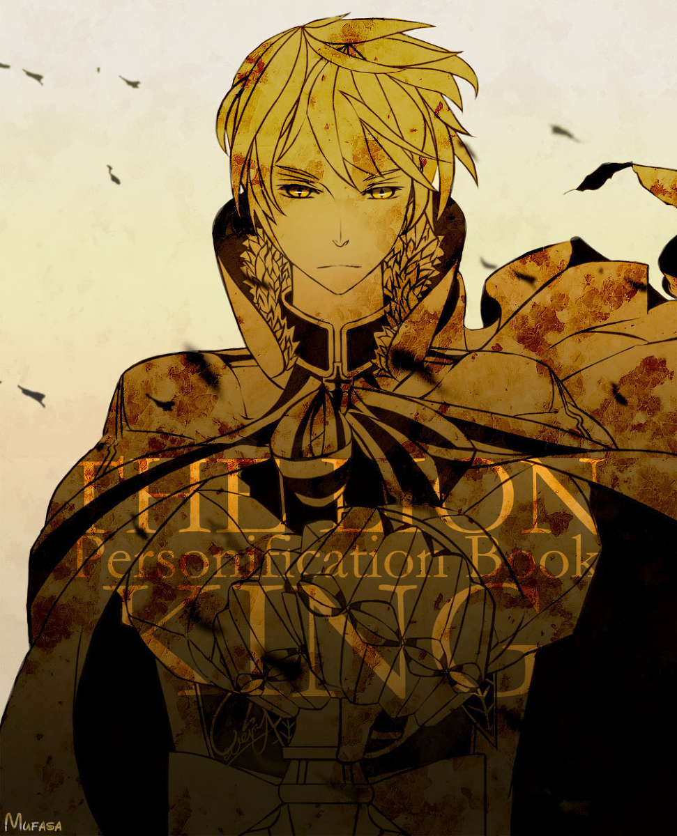 cape, disney, highres, male_focus, mufasa, personification, sword, the_lion_king, weapon