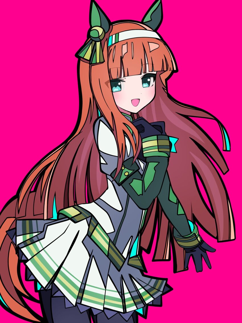 1girl, animal_ears, blue_eyes, blunt_bangs, blush, bow, ear_bow, ear_covers