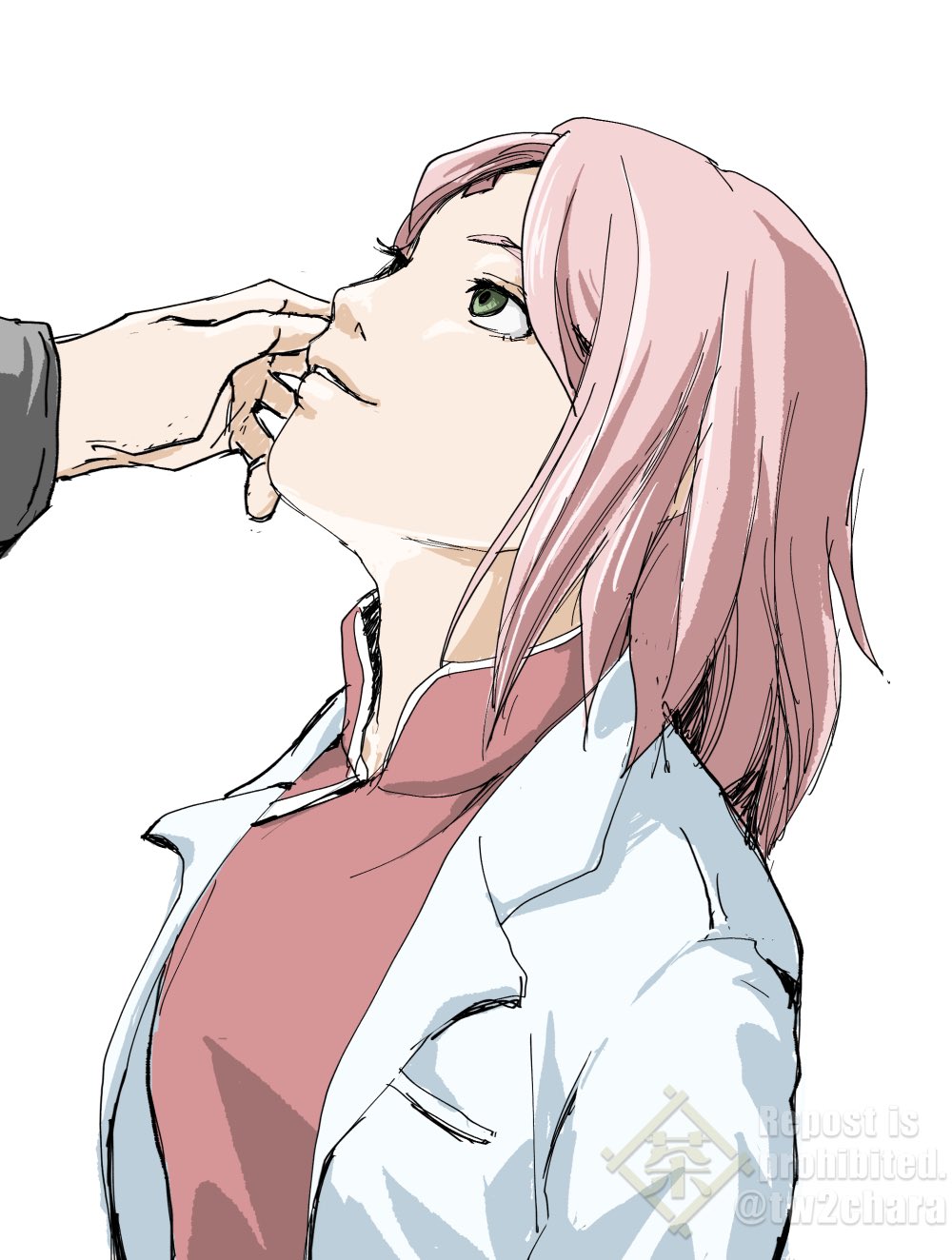 1boy, 1girl, boruto:_naruto_next_generations, chara_no7, coat, commentary_request, facial_mark, forehead_mark