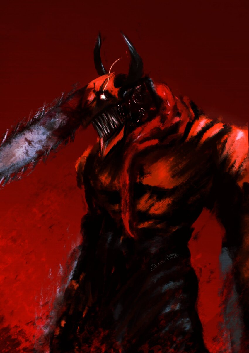 absurdres, alternate_form, black_pants, blood, blood_on_clothes, blood_on_face, blood_splatter, blood_stain