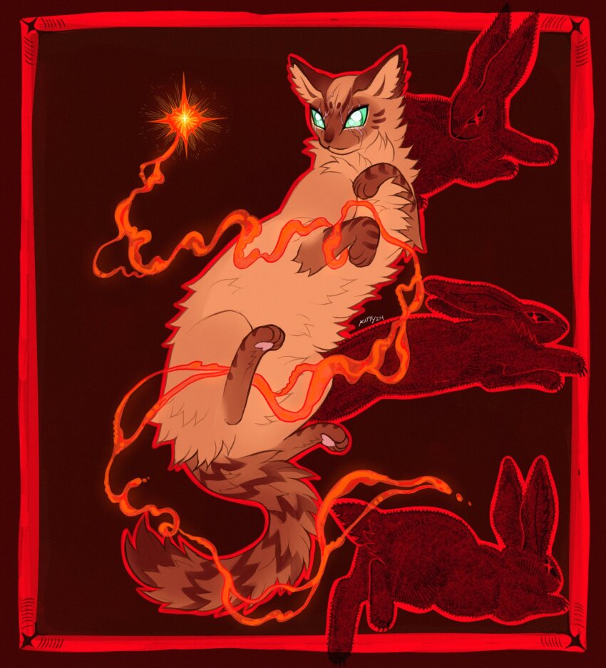 animal, animal_focus, aqua_eyes, blind, cat, colorpoint_(pattern), commentary, english_commentary