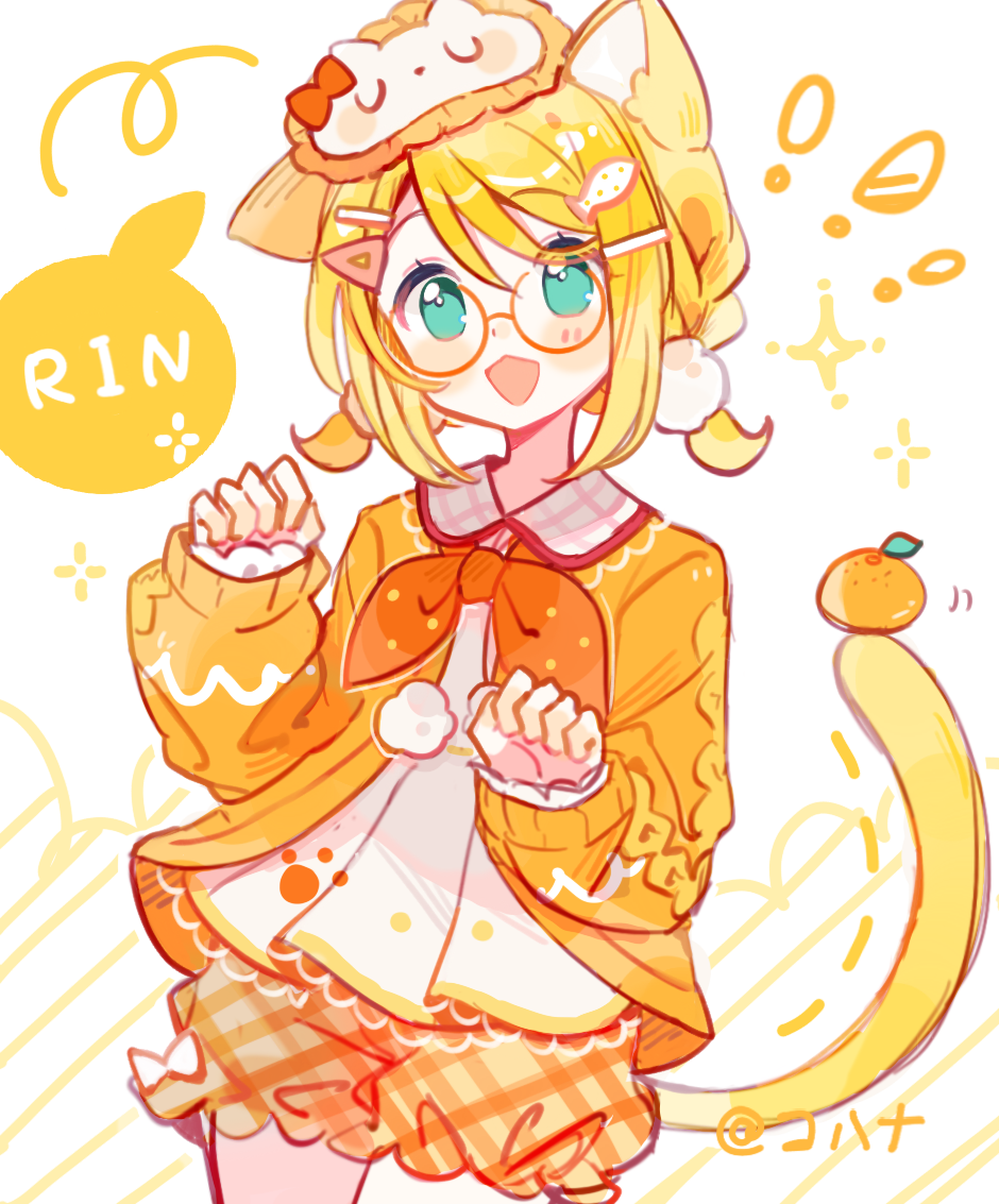 1girl, animal_ears, blonde_hair, blue_eyes, blush, cardigan, cat_ears, cat_girl