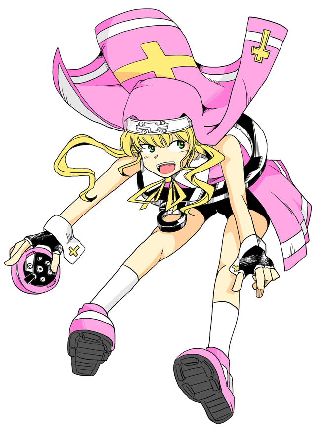 1boy, alternate_color, ankle_boots, attack, bike_shorts, black_gloves, black_shorts, blonde_hair