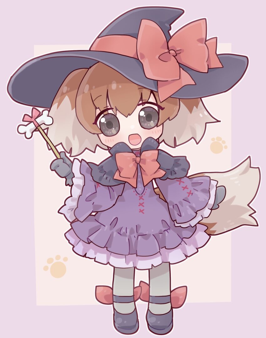 1girl, alternate_costume, animal_ears, black_boots, black_capelet, black_eyes, black_hat, boots