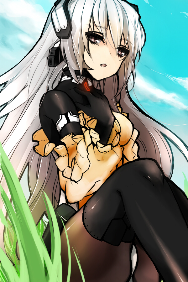 1girl, bad_id, bad_pixiv_id, bodysuit, boots, female_focus, horizon_ariadust, kyoukaisenjou_no_horizon