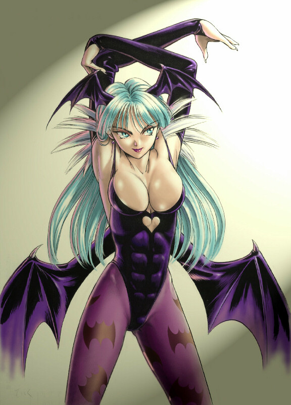 1990s_(style), 1girl, abs, animal_print, aqua_eyes, aqua_hair, arms_up, bat_print