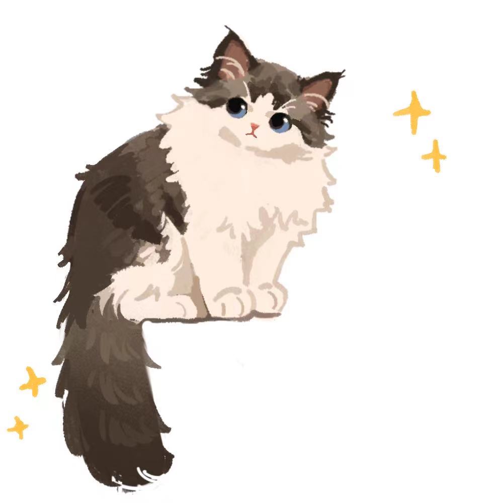 animal, animal_focus, blue_eyes, brown_cat, cat, commission, full_body, no_humans