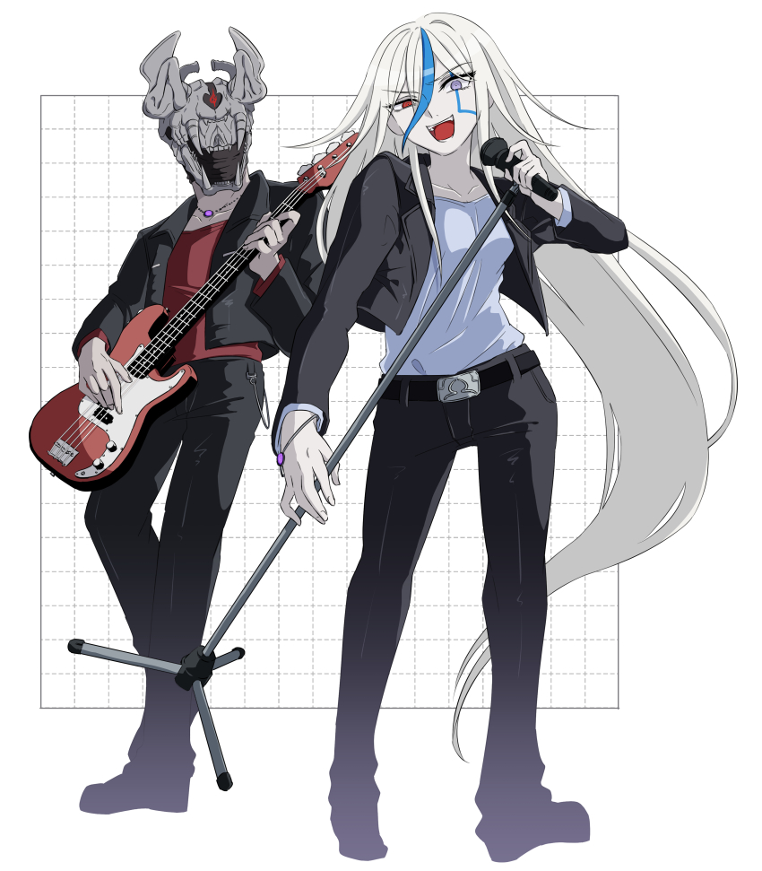 1boy, 1girl, 201_(yield), absurdres, addamaque, belt, belt_buckle, black_belt