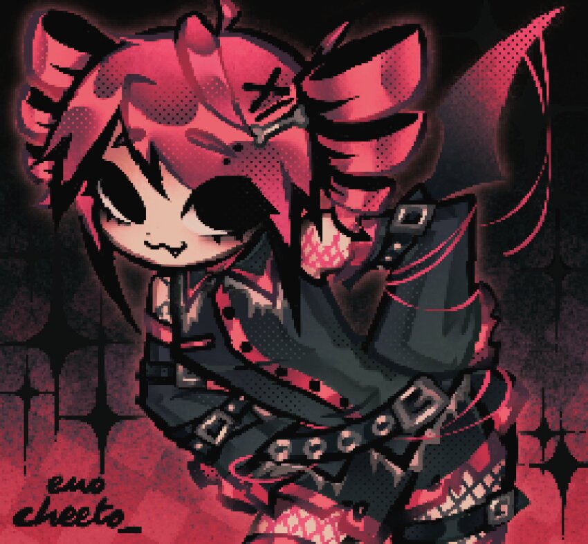 1girl, :3, absurdres, adapted_costume, ahoge, alternate_eye_color, artist_name, belt