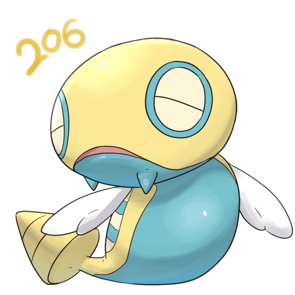 1other, aqua_skin, closed_eyes, colored_skin, commentary_request, drill, drill_tail, dunsparce