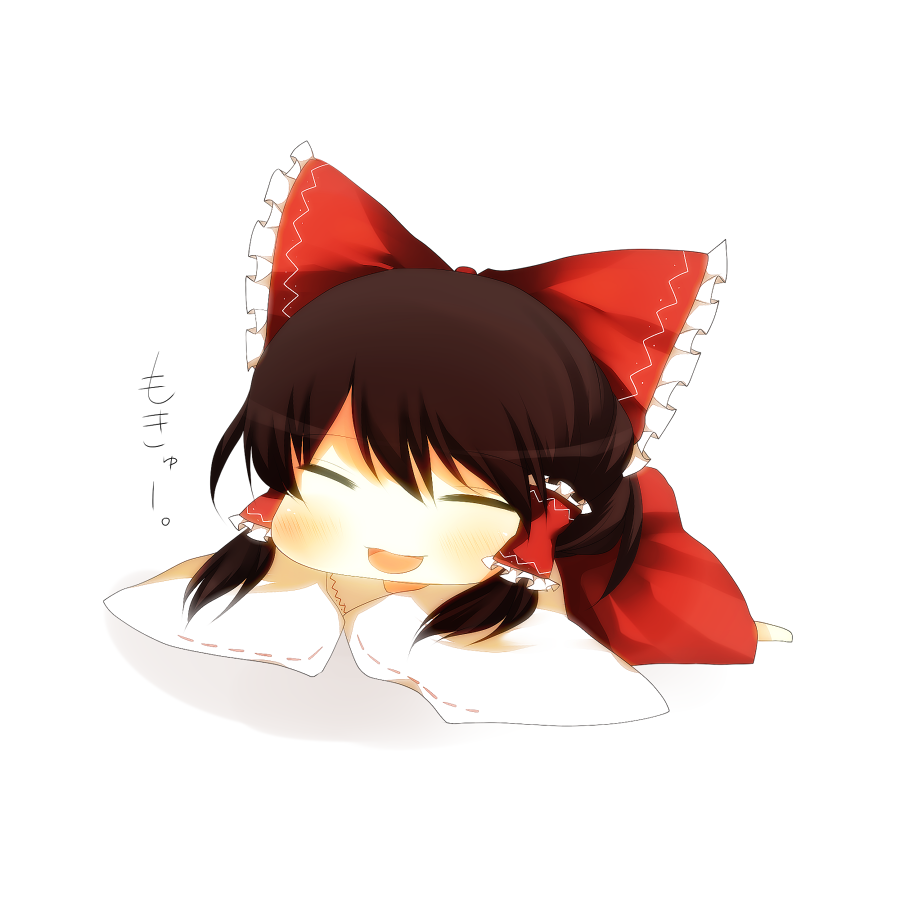 1girl, bad_id, bad_pixiv_id, black_hair, chibi, closed_eyes, female_focus, full_body