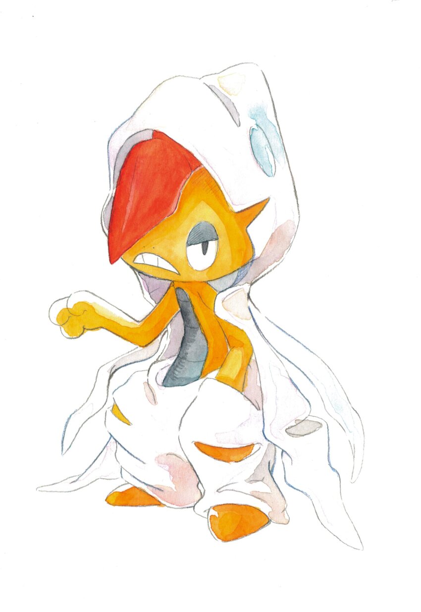 colored_skin, gen_5_pokemon, hand_in_pocket, highres, hood, hood_up, mega_pokemon, mega_scrafty