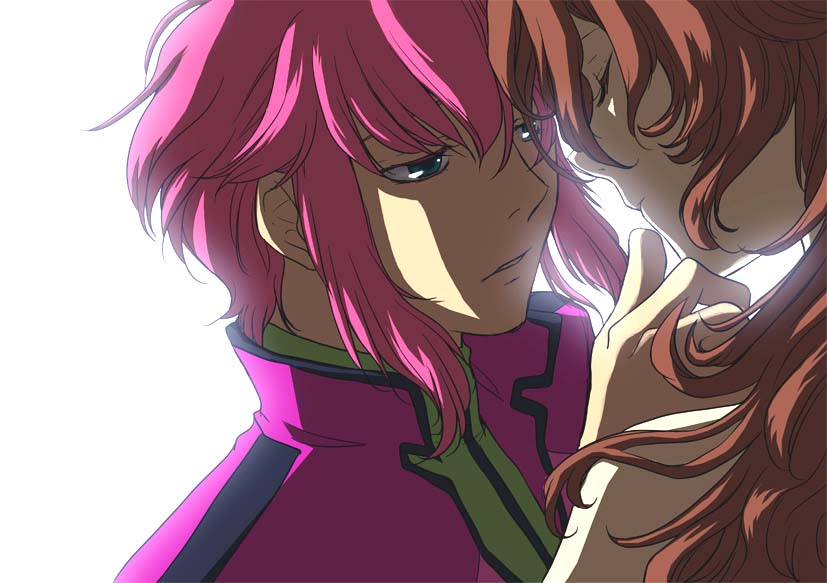 00s, blue_eyes, brown_hair, feldt_grace, gender_request, genderswap, gundam, gundam_00