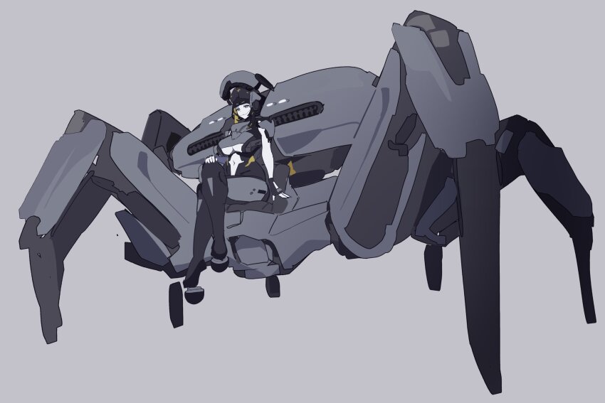 1girl, absurdres, arc_raiders, gya_rb, highres, humanization, robot