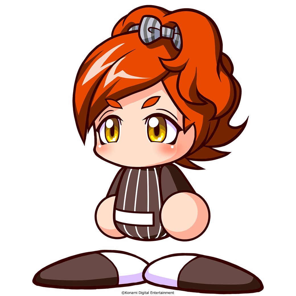 1girl, artist_request, baseball_uniform, belt, black_shirt, black_shoes, bow, brown_hair