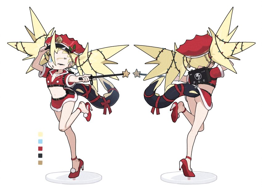 1girl, absurdres, adversarial_noise, ass, bandaid, bandaid_on_foot, bandaid_on_knee, bandaid_on_leg