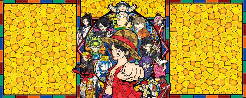 akane-banashi, ao_no_hako, ball, baseball, boku_to_roboco, character_request, clenched_hand, exorcist_no_kiyoshi-kun