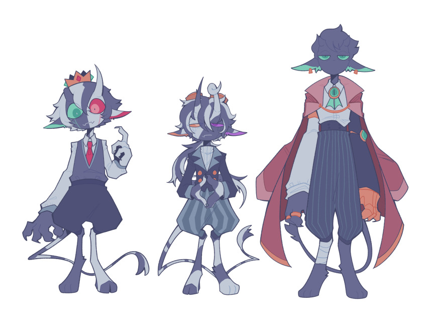 1other, 2boys, androgynous, animal_feet, bad_id, bad_tumblr_id, bandaged_leg, bandages