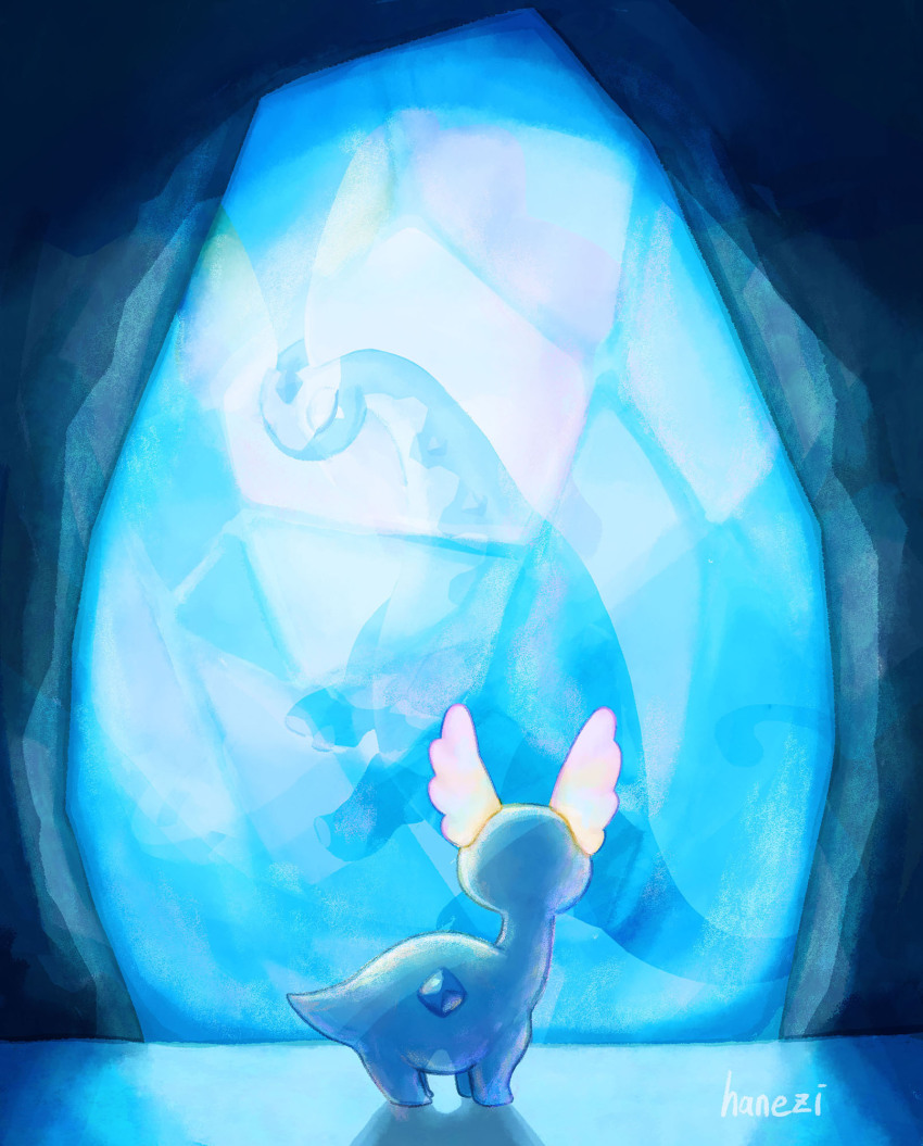 amaura, artist_name, aurorus, blue_skin, colored_skin, devil_uo, evolutionary_line, frozen