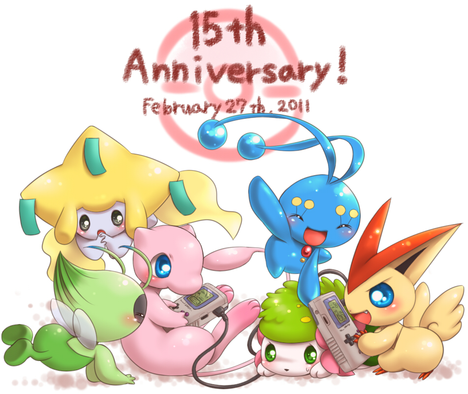 aimi_(aimia492), celebi, gen_1_pokemon, gen_2_pokemon, gen_3_pokemon, gen_4_pokemon, gen_5_pokemon, jirachi