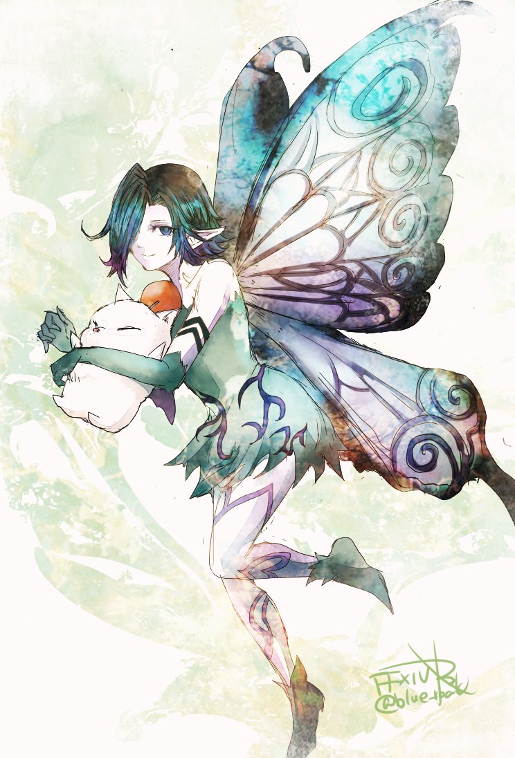 1girl, aqua_dress, aqua_gloves, aqua_socks, bare_shoulders, black_hair, blue_eyes, blue_hair