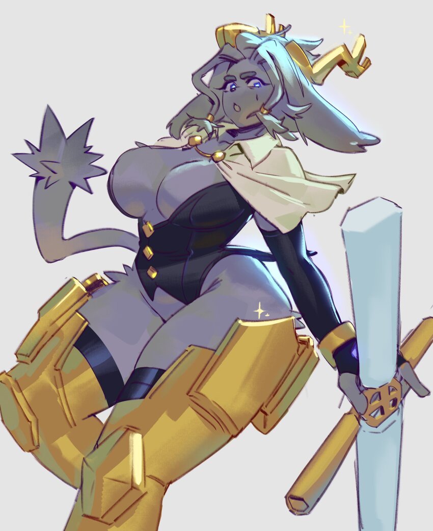 1girl, 2026, absurdres, animal_ears, animal_feet, animal_nose, armor, black_vest