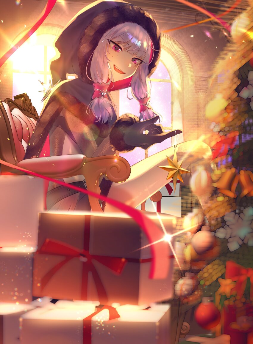 1girl, absurdres, agria_(black_santa)_(tales), agria_(tales), belt, black_cloak, blunt_bangs, bodystocking