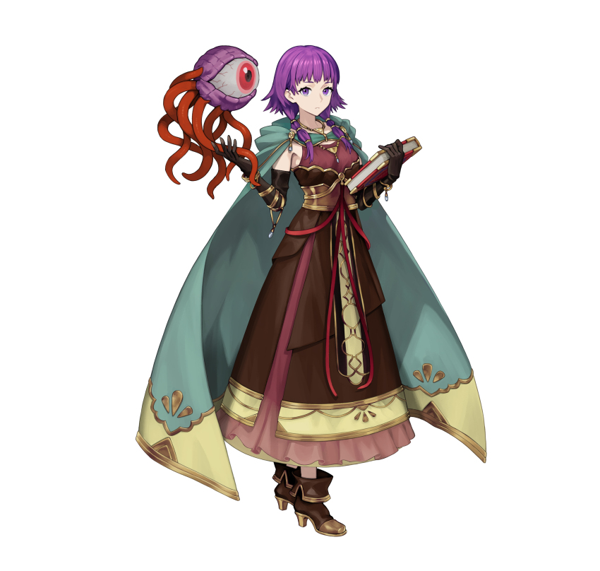 1girl, absurdres, black_gloves, book, cape, cloak, commentary, elbow_gloves