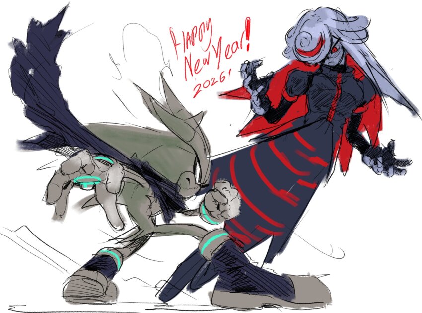 1girl, 2026, aged_up, alternate_form, alternate_hair_length, alternate_hairstyle, arms_up, black_boots