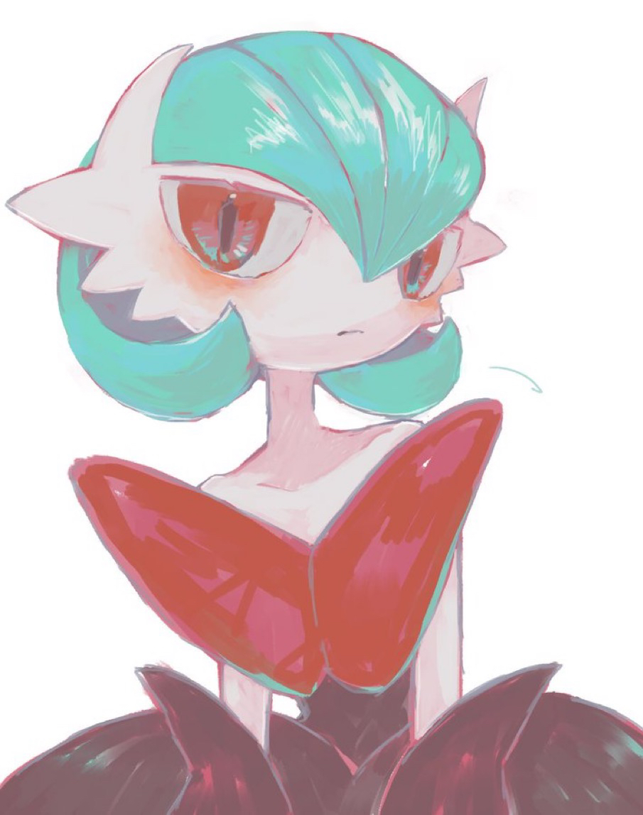 1girl, alternate_color, bad_id, bad_pixiv_id, bare_shoulders, black_dress, black_gloves, blue_hair