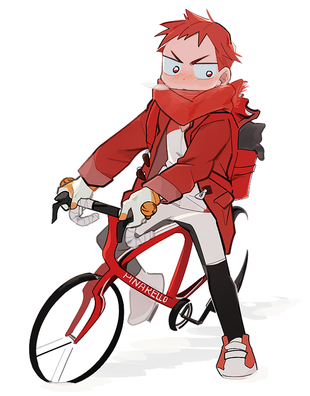 1boy, aged_down, backpack, bag, bike_jersey, bike_shorts, black_leggings, blush