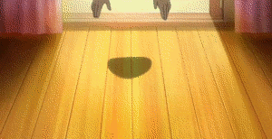 1boy, 1girl, animated, animated_gif, arisaka_kazuki, black_hair, brown_hair, kagura_yuuji, lowres, non-web_source, punching, rolling, tona-gura!