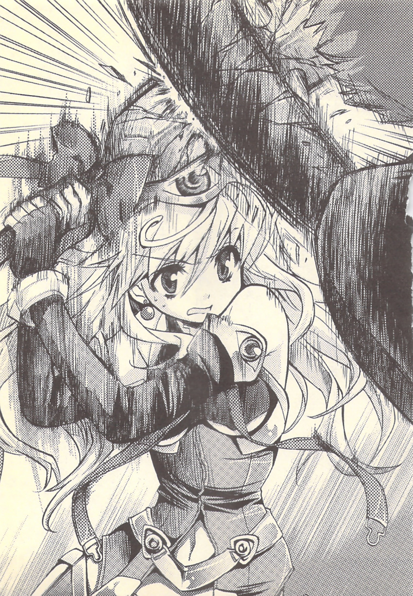 1girl, aritai_susumu, arm_belt, artist_request, bandeau, bare_shoulders, beret, black_bandeau