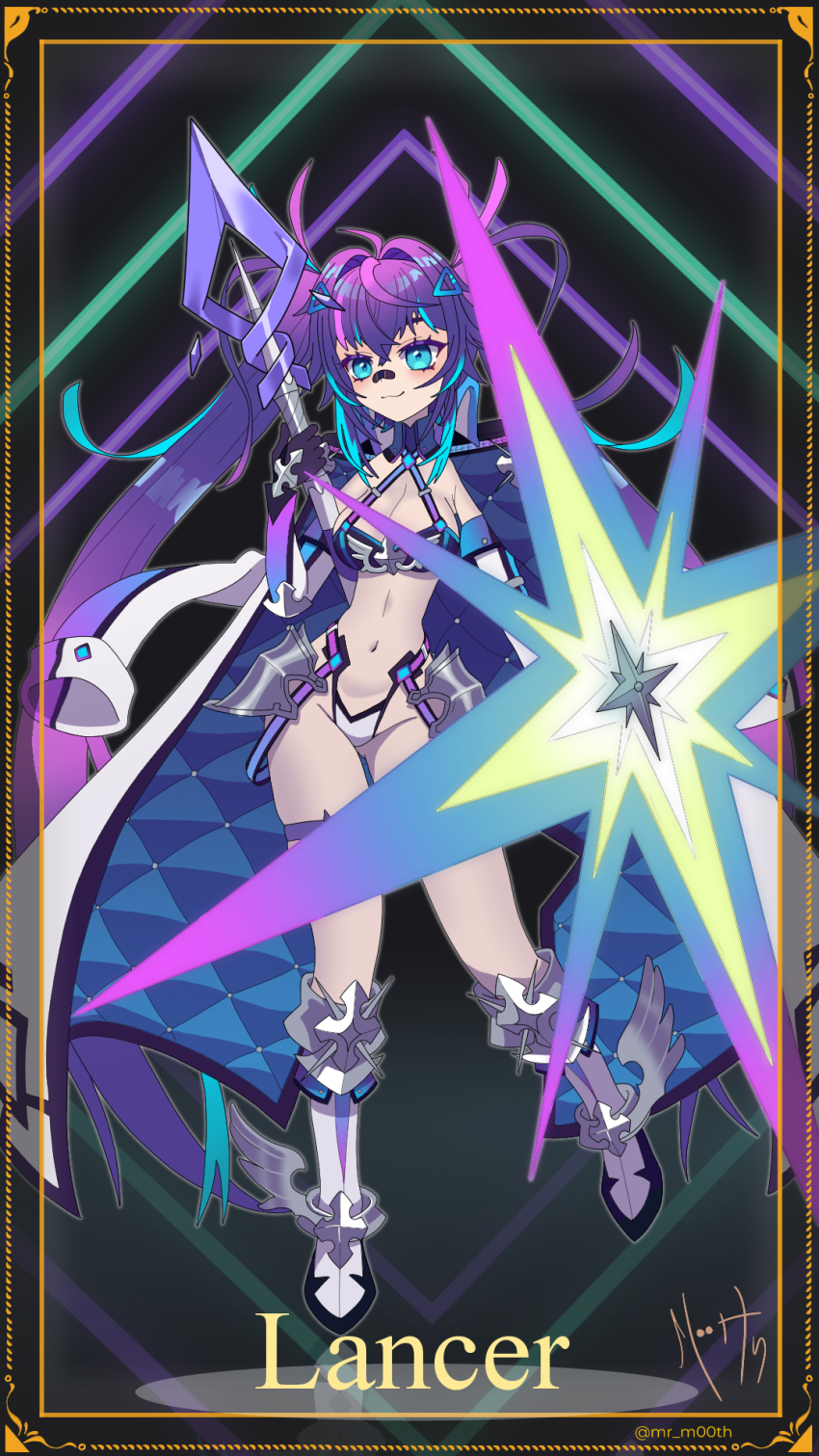 1girl, :3, absurdly_long_hair, aqua_eyes, aqua_hair, bandaid, bandaid_on_face, bandaid_on_nose