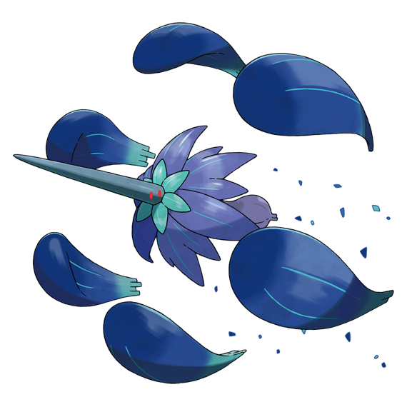 artist_request, full_body, glimmora, mega_glimmora, mega_pokemon, nintendo, no_humans, official_art