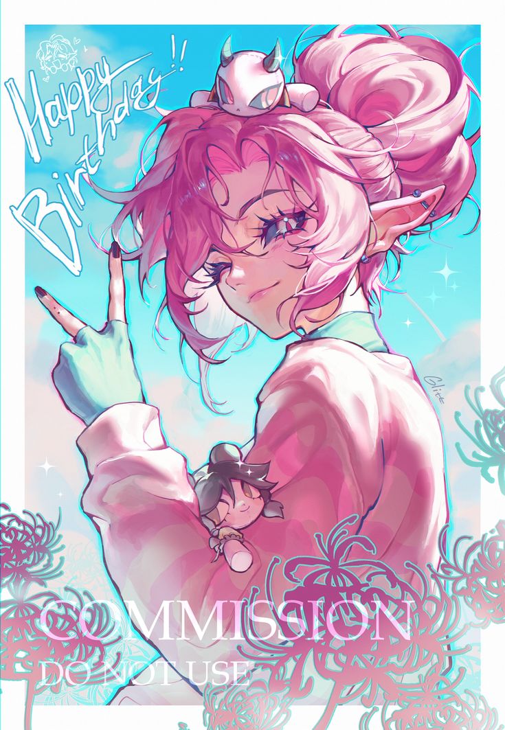 1girl, black_sclera, coat, colored_sclera, fingerless_gloves, glittermoonie, gloves, hair_bun