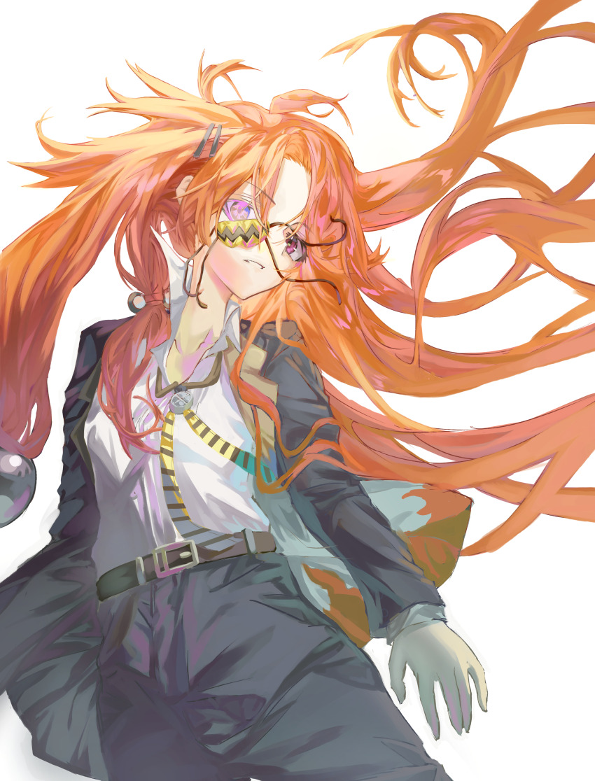 1girl, absurdres, ahoge, animal_ears, bear_ears, black_gloves, breasts, commentary